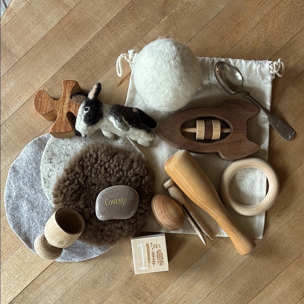 NWT “Found Objects” Sensory Play Set